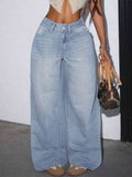 Relaxed Straight-Leg Jeans