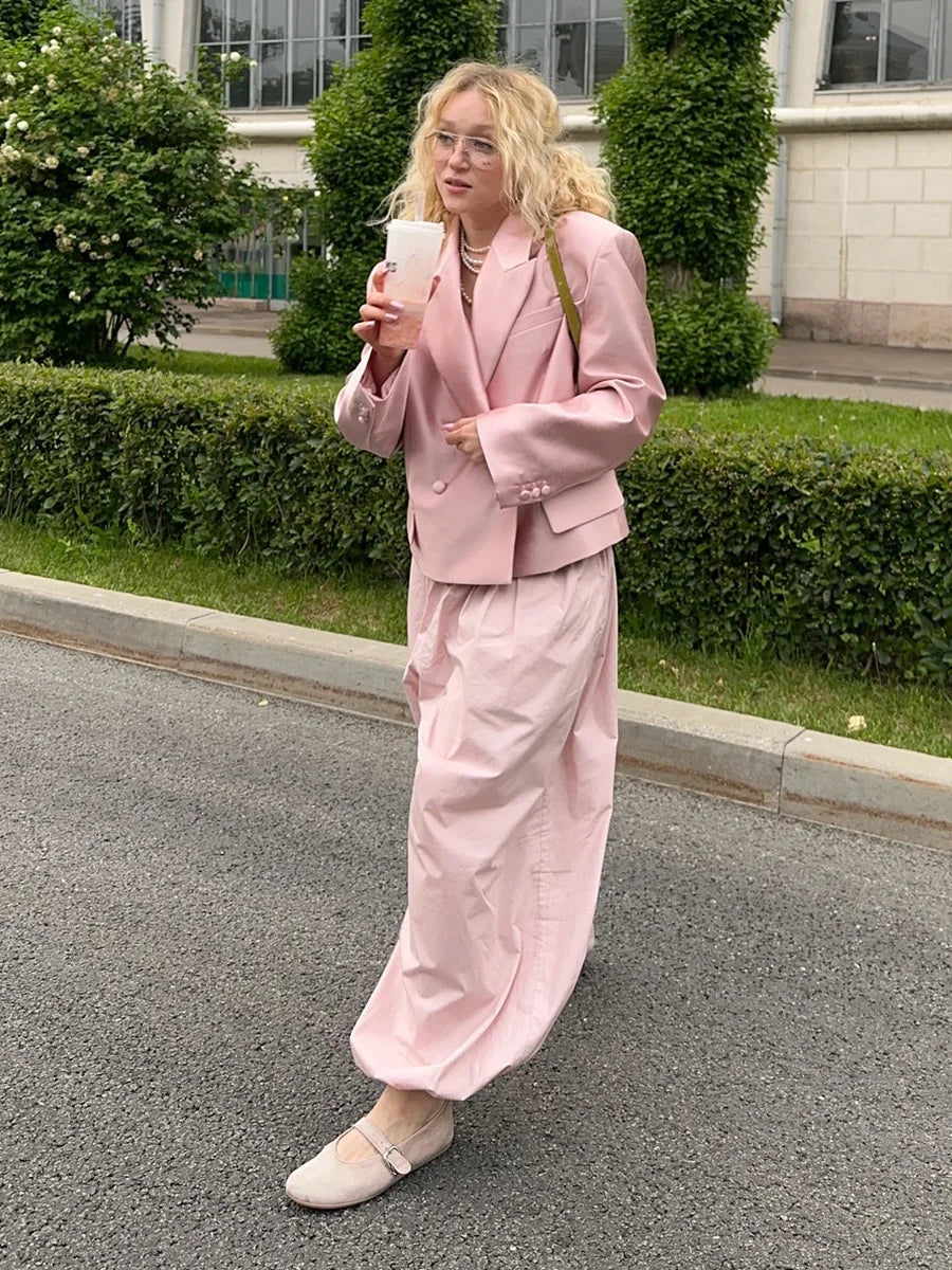 Cotton Lantern Trousers