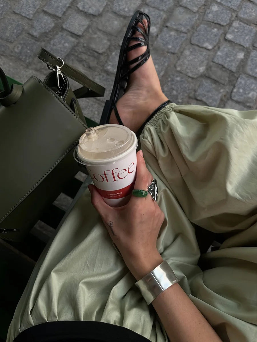 Cotton Lantern Trousers