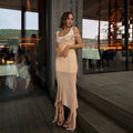 Sheer Mesh Maxi Dress