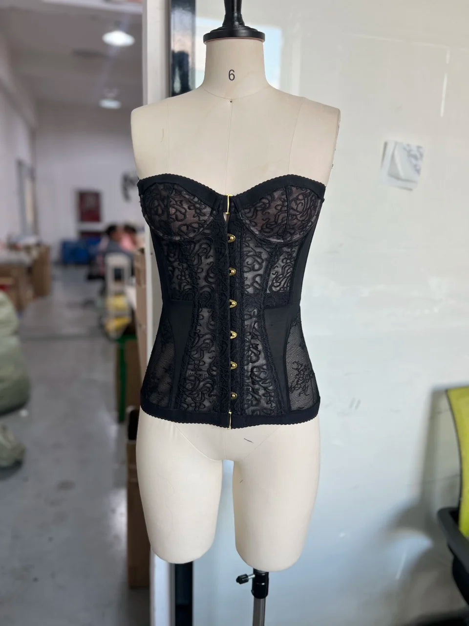 Corset Lace-Up Top