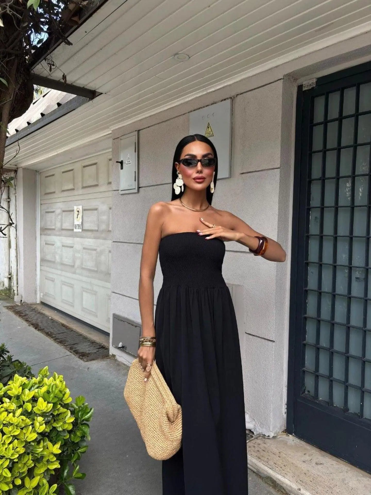 Off-Shoulder Maxi Dress
