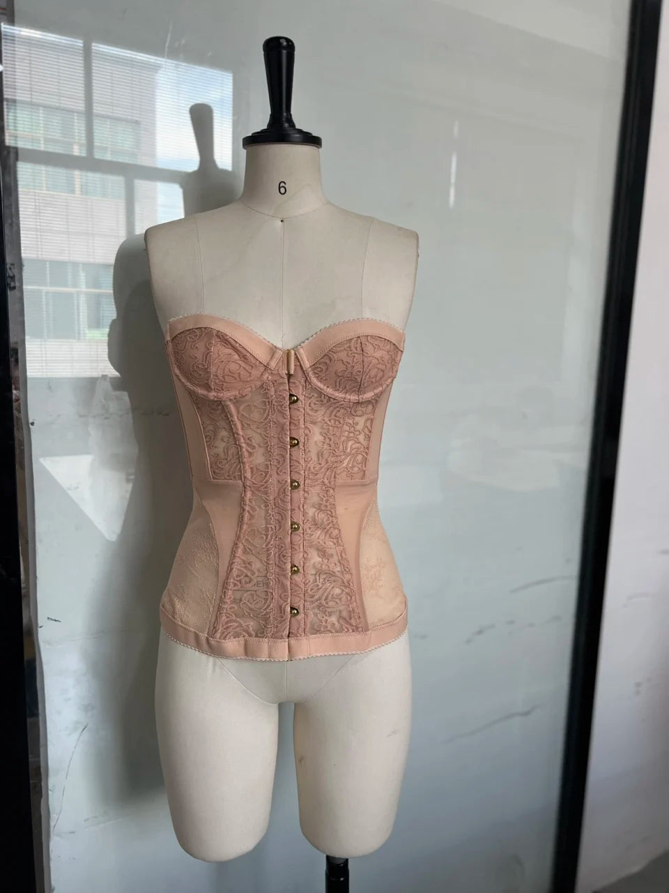 Corset Lace-Up Top