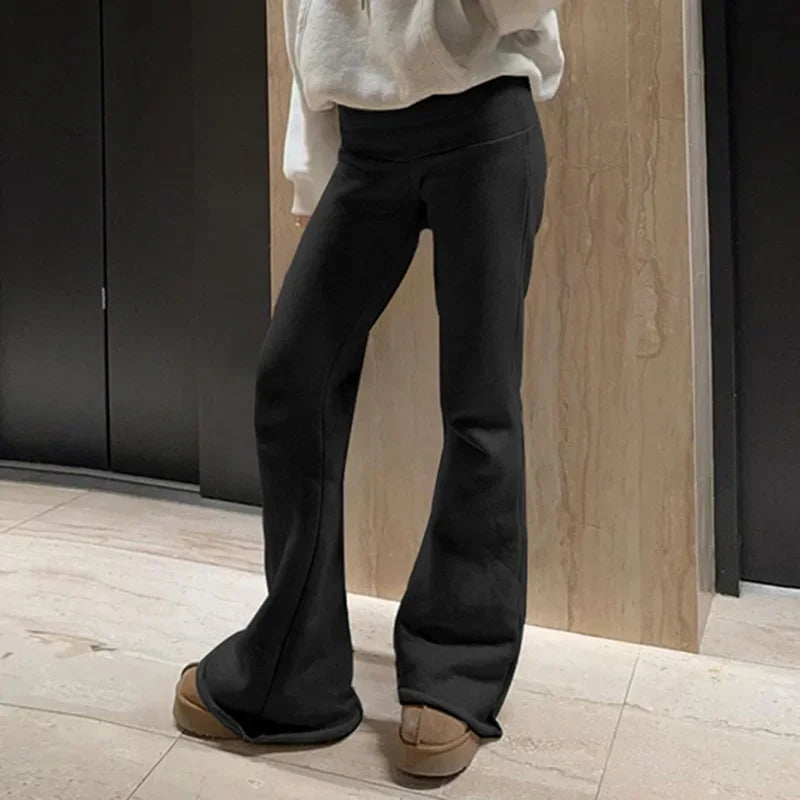 Y2K Low-Rise Flared Trousers