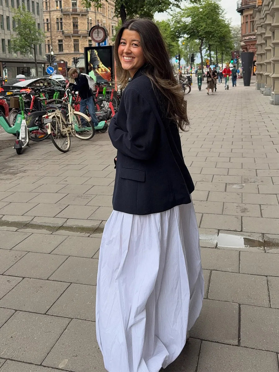 Cotton Lantern Trousers