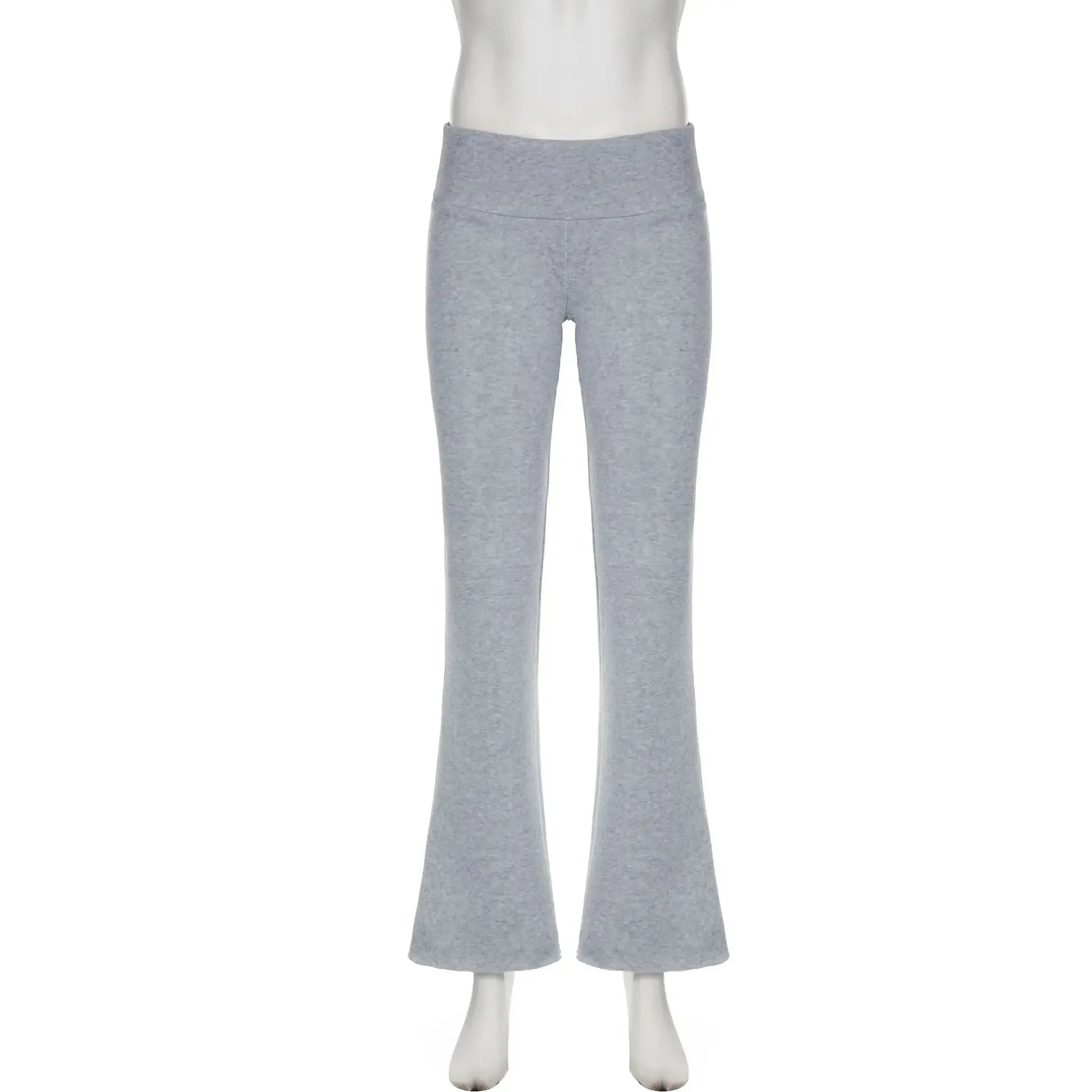 Y2K Low-Rise Flared Trousers
