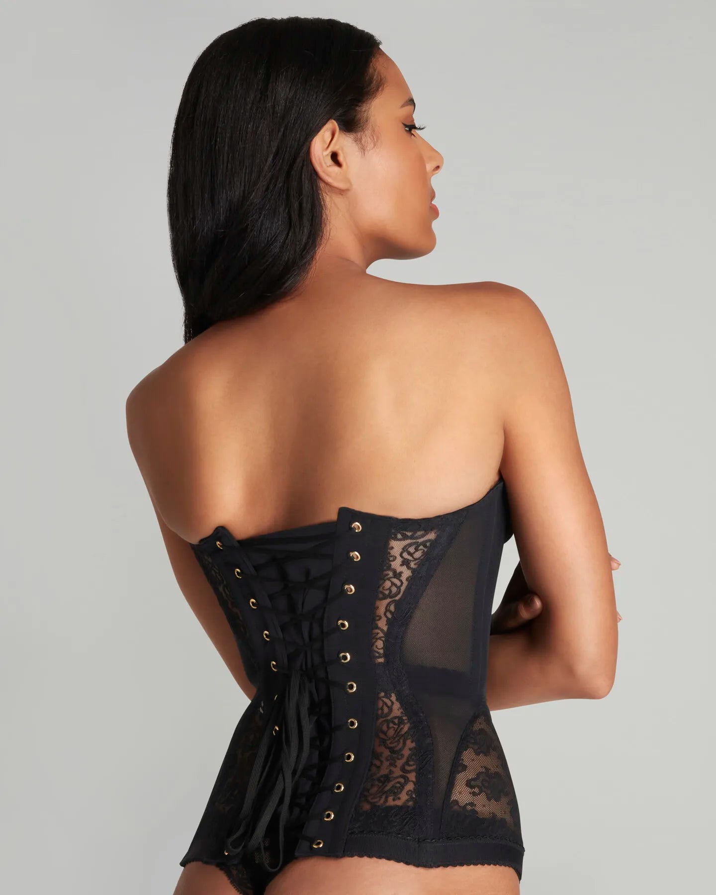 Corset Lace-Up Top