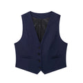 Vintage Single-Breasted Waistcoat