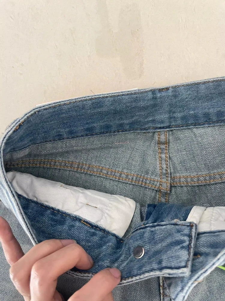 Y2K Low-Rise Baggy Jeans