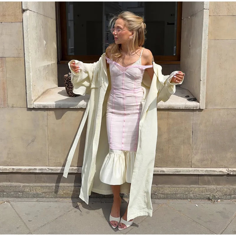 Sheer Mesh Maxi Dress