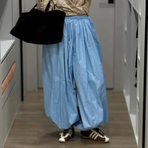 Cotton Lantern Trousers